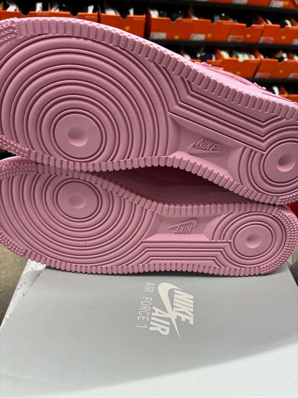 Nike Pink Women's Low-Top Athletic Sneakers - Picture 4 of 10